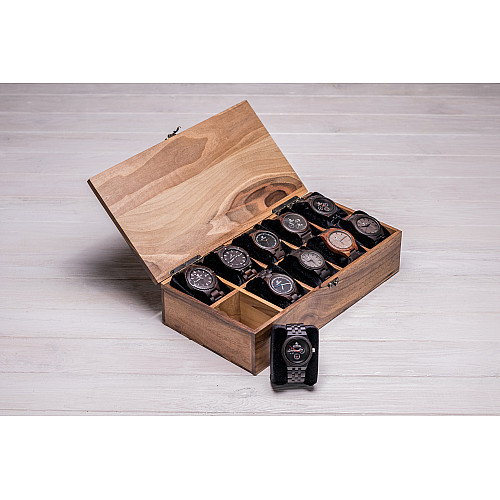 Органайзер для хранения часов ecoWalnut 8.2х34.2х18 см