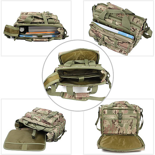 Велика дорожня тактична сумка для документів та ноутбука Мультикам MOLLE Solve KT6003606