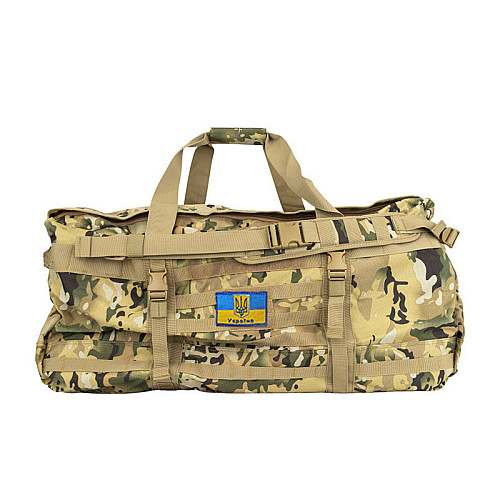 Тактична дорожня сумка Solve MOLLE вантажна сумка велика 105л KT6002606 Мультикам
