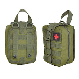 Сумка під аптечку Solve Олива D3-MED-01 тактична на липучці швидкознімна
