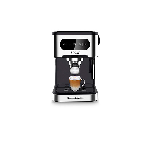 Кавоварка SOGO SS-5667 1350 Вт 20 бар Чорний (85540988)