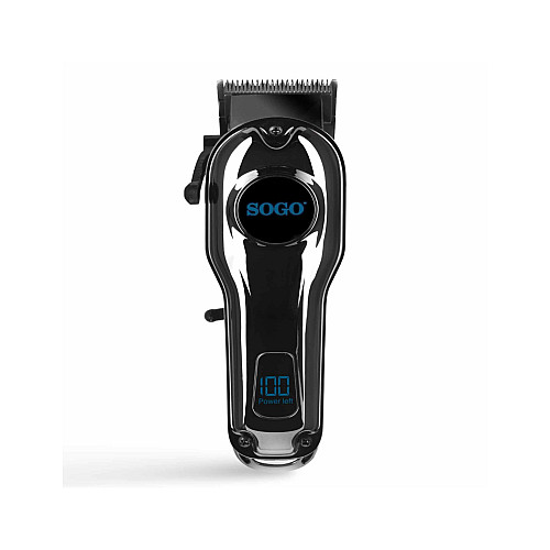 Професійна машинка для стрижки SOGO SS-3485 акумуляторна Чорний (85541026)