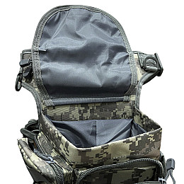 Сумка тактична на стегно Aokali Outdoor A90 ACU 22х30 см Digital Sand