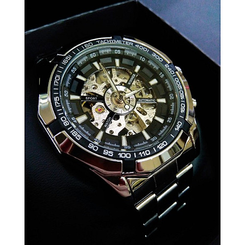 Наручні годинники чоловічі Winner Timi Сріблястий (120)