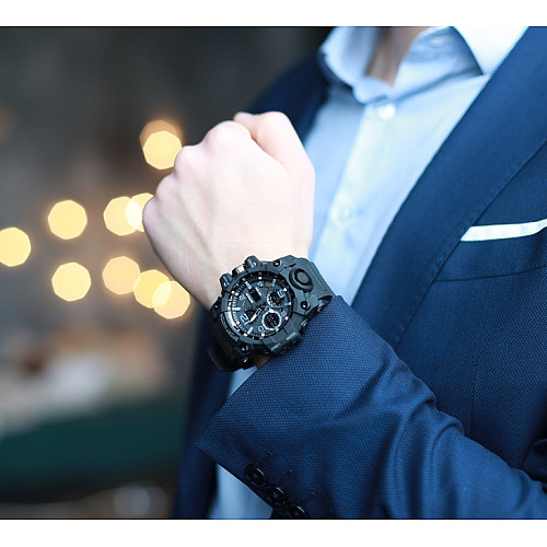 Наручні годинники чоловічі Skmei Hamlet 1155 Чорний (886)