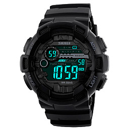 Наручні годинники чоловічі Skmei Champion 1243A Black (1160)