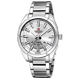 Наручные часы мужские NaviForce Rocket Серебристый (1166)