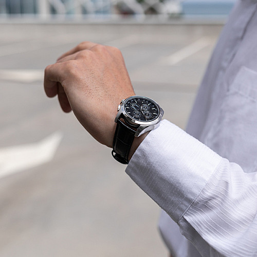 Наручні годинники чоловічі Carnival Genius Сріблястий (1507)