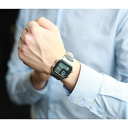 Наручні годинники чоловічі Skmei Ripple Silver 1335S Сріблястий (1540)