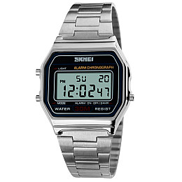 Наручні годинники жіночі Skmei Popular Silver II 1123S Сріблястий (1566)