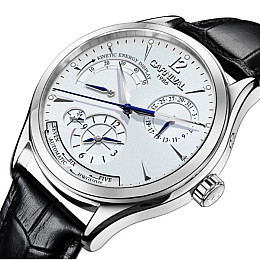 Наручні годинники чоловічі Carnival Kinetic Хром (1941)