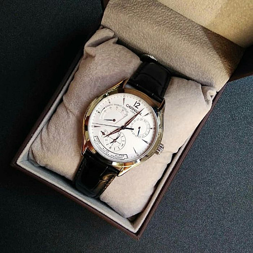 Наручні годинники чоловічі Carnival Kinetic Хром (1941)