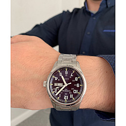 Наручні годинники чоловічі Carnival Millenium Хром (2071)