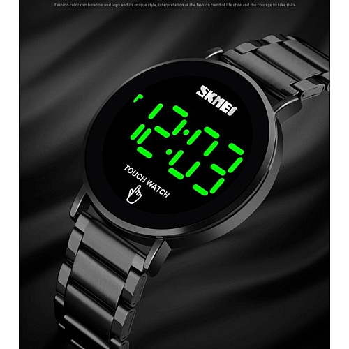 Наручні годинники чоловічі Skmei Light Black (2197)
