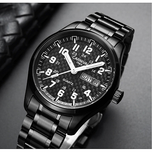Наручні годинники чоловічі Carnival Black Jack (2259)