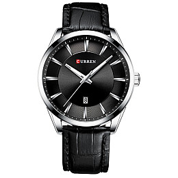 Наручні годинники чоловічі Curren Panama Сріблястий (2270)