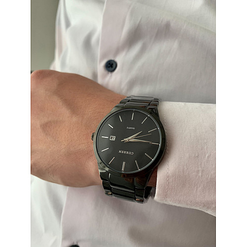 Наручные часы мужские Curren Adam Черный (2302)