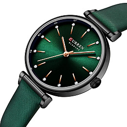 Наручні годинники жіночі Curren Grass Чорний (2522)