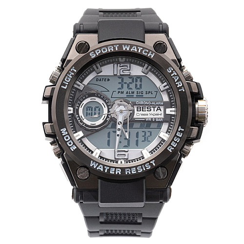 Наручные часы мужские Lige Sport Черный (2535)