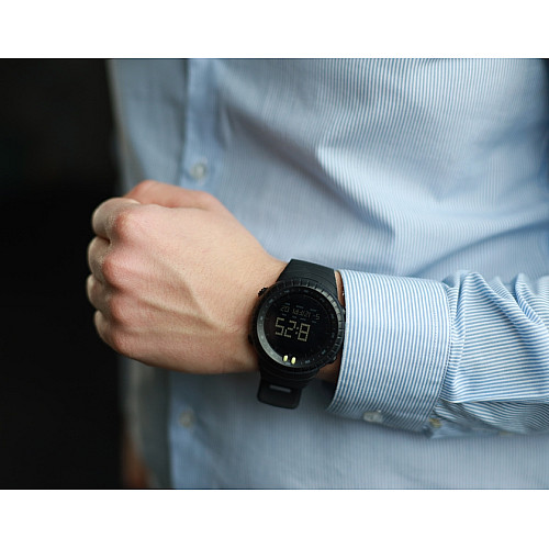 Наручні годинники чоловічі Skmei Ribas Чорний (2670)