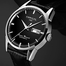 Наручні годинники чоловічі Carnival Flagman Сріблястий (2752)