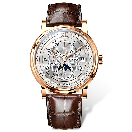 Наручні годинники чоловічі Borman Club Золотий (2772)