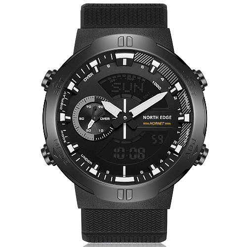 Наручні годинники чоловічі North Edge Hornet Чорний (2777)
