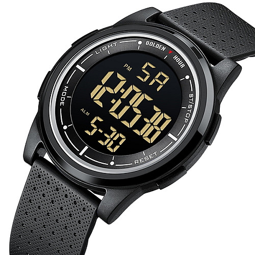 Наручні годинники чоловічі GOLDENHOUR Water Чорний (2815)
