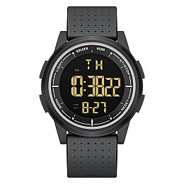 Наручні годинники чоловічі GOLDENHOUR Water Чорний (2815)