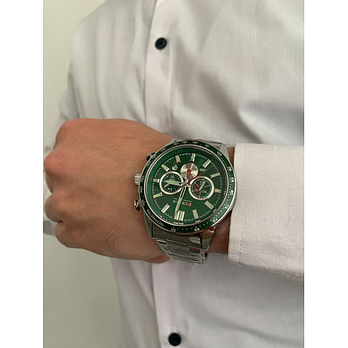 Наручні годинники чоловічі Curren Diablo Сріблястий (2823)