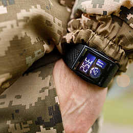 Наручні годинники чоловічі Skmei Jump Чорний (2832)