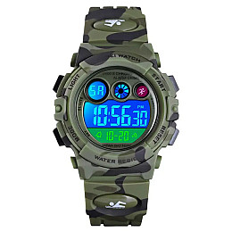 Наручні годинники чоловічі Skmei Kids KamoGreen (2833)