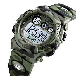 Наручні годинники чоловічі Skmei Kids KamoGreen (2833)