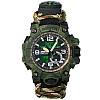 Наручні годинники чоловічі з компасом Hemsut Military Темно-зелений (2835)