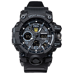 Наручные часы мужские Sanda Peremoga Черный (2938)