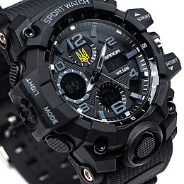 Наручные часы мужские Sanda Peremoga Черный (2938)