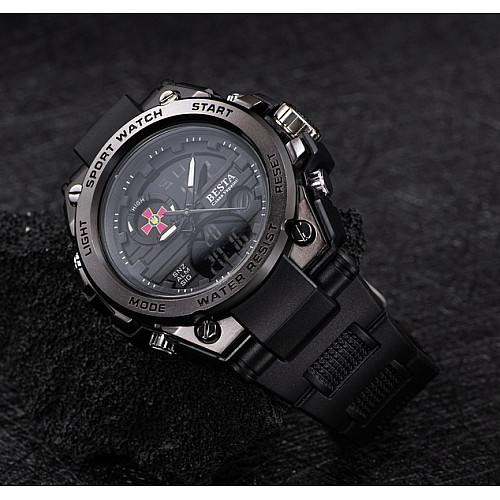 Наручные часы мужские BESTA Tattoo ЗСУ Черный (2978)