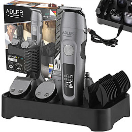 Аккумуляторная машинка для стрижки волос Adler AD 2944 6в1