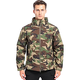 Тактична куртка Solve Woodland KT6000820 3XL Камуфляж (2413128441)