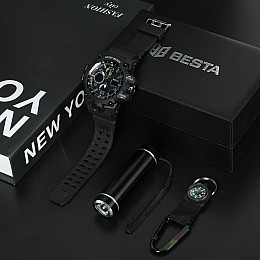 Подарковий набір BESTA Box Peremoga Light з компасом Чорний (3365)