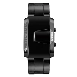Годинники наручні Skmei 1179 Black 1179BK (17082-hbr)