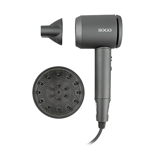 Фен Sogo SS-3235 1800 Вт Графітовий 93616639