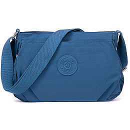 Женская сумка на плечо JIELSHI LANH6-31 28х17х11 см Синий (2446121278)