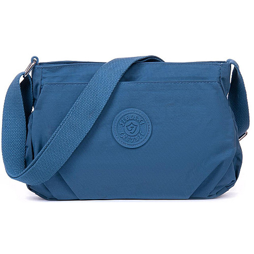 Женская сумка на плечо JIELSHI LANH6-31 28х17х11 см Синий (2446121278)