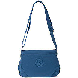 Женская сумка на плечо JIELSHI LANH6-31 28х17х11 см Синий (2446121278)