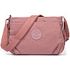 Женская сумка на плечо JIELSHI LANH6 28х17х11 см Розовый (2446166802)