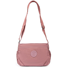 Женская сумка на плечо JIELSHI LANH6 28х17х11 см Розовый (2446166802)