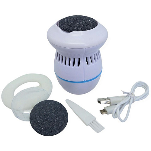 Пемза электрическая для ног No Brand Pedi Vac USB Белый (2104618370)