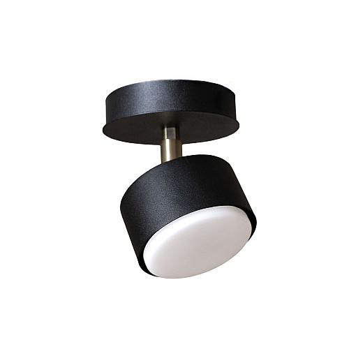 Светильник потолочный MSK Electric Copter с поворотным плафоном под лампу GX53 NL 80405-1 BK Черный (619313)