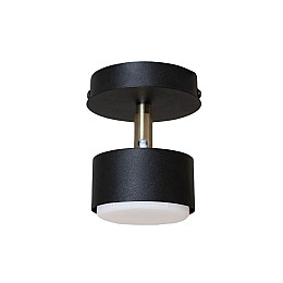 Светильник потолочный MSK Electric Copter с поворотным плафоном под лампу GX53 NL 80405-1 BK Черный (619313)